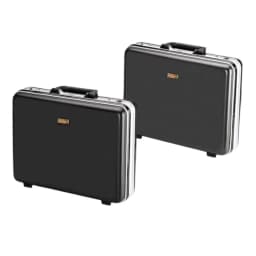 18-inch Aluminum Frame Anti-Theft Business Briefcase - TSA Lock Secure Laptop Case for Travel, Durable Carry-On Storage Handbag