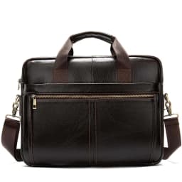WESTAL Leather Bag Men Laptop Bag Men's Bags Genuine Leather Computer Briefcase Bag for Document A4 Portfolio Men Briefcase 8523