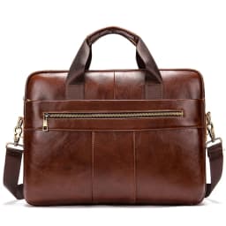 WESTAL Leather Bag Men Laptop Bag Men's Bags Genuine Leather Computer Briefcase Bag for Document A4 Portfolio Men Briefcase 8523
