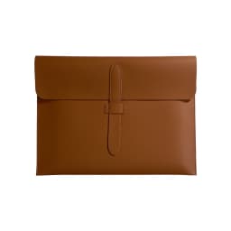 Customized Name Leather Buckle A4 File Bag, Business Document Bag, Examination Material Bag, Official Document Bag