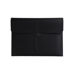 Customized Name Leather Buckle A4 File Bag, Business Document Bag, Examination Material Bag, Official Document Bag