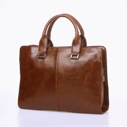 Men's Business office Briefcase Computer Laptop Handbag male Top PU Leather Tote man Large Solid Shoulder bags Black Vintage bag