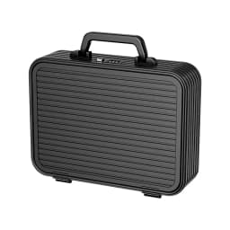 16 Inch Aluminum-Magnesium Alloy Metal Carry Case Lightweight Durable Multi-Purpose Travel Business Outdoor Storage Briefcase