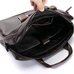 Brand Man Bag Genuine Leather Briefcase Men Business Handbag Messenger Bags Male Vintage Men's Shoulder Bag Large Capacity