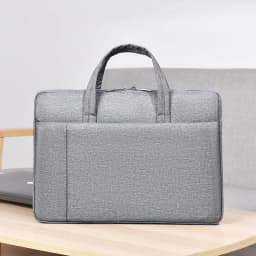 A 15.6 Inch Simple Design Laptop Briefcase High Quality Handbag Business Document Bag Elegant Computer Clutch for Men Women