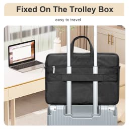 Waterproof Laptop Bag Briefcase 13 14 15Inch, Laptop Sleeve Bag 13 14 15 Inch for Lenovo HP etc Notebook Handbag Bag Men Women