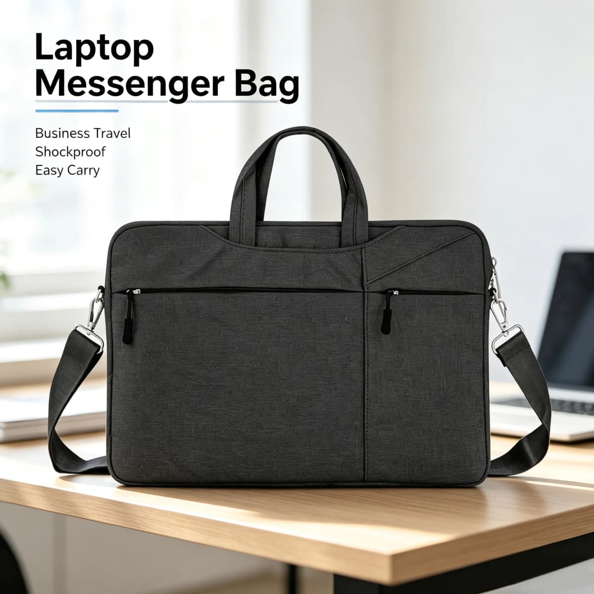 Waterproof Laptop Bag Briefcase 13 14 15Inch, Laptop Sleeve Bag 13 14 15 Inch for Lenovo HP etc Notebook Handbag Bag Men Women