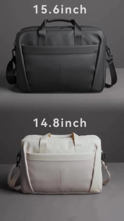 Mark Ryden Laptop Bag, 15.6 Inch Oxford Briefcase, Multi-pocket Business Messenger Bag for Work Travel