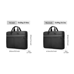 MARK RYDEN Laptop Briefcase Oxford Fabric Water Resistant 14/15.6 inch Expandable Business Handbag