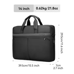 MARK RYDEN Laptop Briefcase Oxford Fabric Water Resistant 14/15.6 inch Expandable Business Handbag