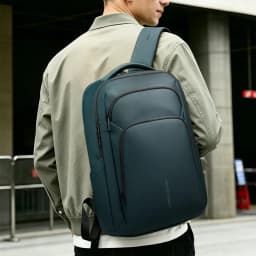 Heroic Knight Business Laptop Backpack for Work Waterproof Oxford Fabric Large Capacity withUSB Charging Portable Men's Backpack