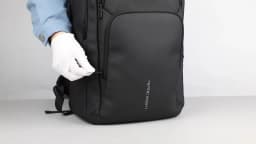 HK Water-repellent Commuter Business Backpack 17-inch Large-Capacity Men Laptop Backpack High-Quality Lightweight Elite Backpack
