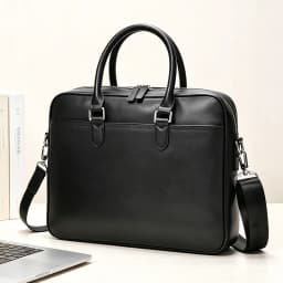 Genuine Leather Men's Briefcase Original Natural Cowhide Handbag Leisure Crossbody Bag Business Men Bag For Laptops