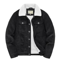 Men's Wear Single Breasted Loose Jacket Men's Corduroy Jacket Coat Winter Jacket Fashion Coat Casual Plush Outfit Winproof Coats