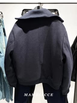 MAMELICCE Original design Men's knitted high collar faux woolen cotton jacket loose thick co high quality padding jackets