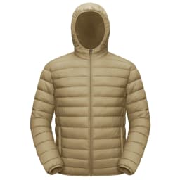 TACVASEN Mens Winter Quilted Puffer Jackets Lightweight Padding Waterproof Jackets Hooded Insulated Warm Outdoor Work Male Coats