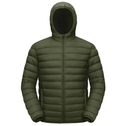 TACVASEN Mens Winter Quilted Puffer Jackets Lightweight Padding Waterproof Jackets Hooded Insulated Warm Outdoor Work Male Coats