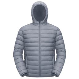 TACVASEN Mens Winter Quilted Puffer Jackets Lightweight Padding Waterproof Jackets Hooded Insulated Warm Outdoor Work Male Coats
