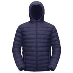 TACVASEN Mens Winter Quilted Puffer Jackets Lightweight Padding Waterproof Jackets Hooded Insulated Warm Outdoor Work Male Coats