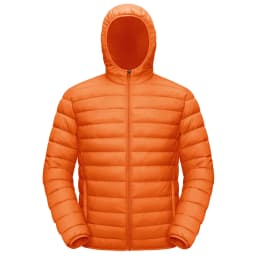 TACVASEN Mens Winter Quilted Puffer Jackets Lightweight Padding Waterproof Jackets Hooded Insulated Warm Outdoor Work Male Coats
