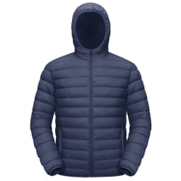 TACVASEN Mens Winter Quilted Puffer Jackets Lightweight Padding Waterproof Jackets Hooded Insulated Warm Outdoor Work Male Coats