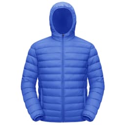 TACVASEN Mens Winter Quilted Puffer Jackets Lightweight Padding Waterproof Jackets Hooded Insulated Warm Outdoor Work Male Coats