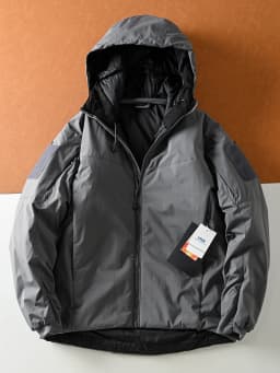 High-End P Cotton Fill Winter Men's Military Version Hooded Windproof Waterproof Tactical Cotton Jacket Fashionable Urban Style