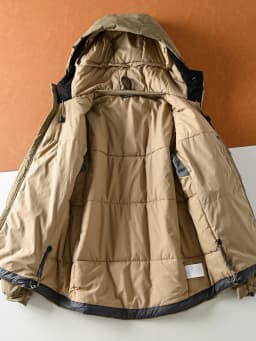 High-End P Cotton Fill Winter Men's Military Version Hooded Windproof Waterproof Tactical Cotton Jacket Fashionable Urban Style