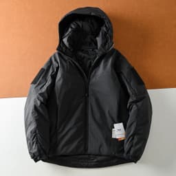 High-End P Cotton Fill Winter Men's Military Version Hooded Windproof Waterproof Tactical Cotton Jacket Fashionable Urban Style