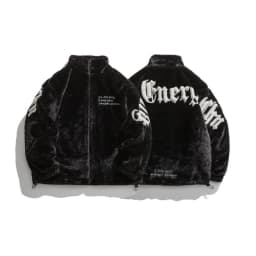 2025 Winter New American Street Letter Embroidered Fleece Fashion Casual Warm Mens Winter Jackets and Coats