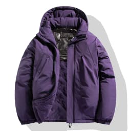 Men's Casual Warm Jackets Mens Plus Velvet Thickening Hooded Coats Winter Jacket Men Parka Thick Warm Hooded Windbreaker