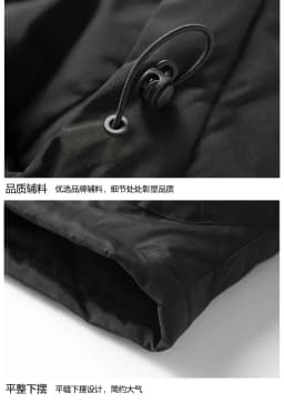 Men's Casual Warm Jackets Mens Plus Velvet Thickening Hooded Coats Winter Jacket Men Parka Thick Warm Hooded Windbreaker