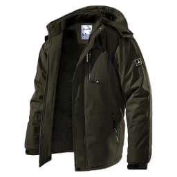 Male Windbreaker Ski Jackets Men's Winter Parkas Outdoor Jacket Thicken Fleece Quality Warm Waterproof Climb Men Thick Coat