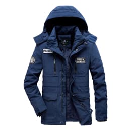 Fashion Winter Parka Military Men Thicken Hooded Coats Casual Warm Windbreaker Male Military Winter Jackets Outerwear Clothing