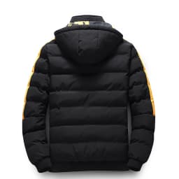 Streetwear Parkas Men Double-Sided Wear Men's Puffer Jacket Outdoor Winter Thickened Down Coat Letter Print Casual Parka Coats