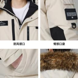 2026 Winter Mens Hooded Fur Collar Duck Down Coats High Quality Waterproof Coats Fashion Parkas Male Casual Warm Down Jackets