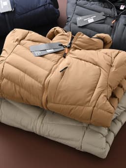 Dingji Promoted! Rib Series! Winter New Men's Lightweight Washable Cotton Jacket Windproof Warmth Youth Casual Standard Fit