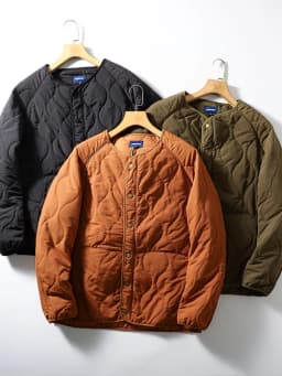Retro Japanese Style! Gourd Shaped Lightweight Warm Cotton Jacket for Couples Autumn Winter Fashionable No Collar Trendy Cott...
