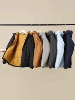 Atong Series Men's Outdoor Breathable Warm Cotton Jacket Waterproof Windproof Polyester Fiber Filling Hooded Thick Casual Style