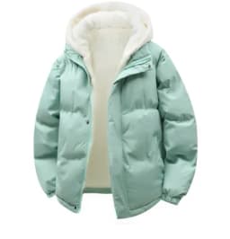 Multi Color Fashion Trend Hooded Bread Jacket Casual Loose Winter Warm Cotton Parkas Middle-aged and Young People Hooded Parkas