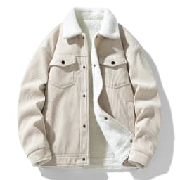Men's Jackets and Coats Fashion Warm Corduroy Thick Coats 2026 Winter Fashion Men's Coats Down Jackets Men's Cotton Clothing