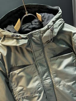 Winter Workwear Cotton Jacket Men's Loose Ins Trendy Thickened Warmth Windbreaker Large Size Hooded Cotton Coat Outerwear
