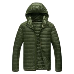 2026 Royal Blue Hooded Parkas Men's Zipper Control Winter Jacket Fashion Hot Sale Jaqueta Plus Size S-5XL Lightweight Warm Coats