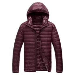 2026 Royal Blue Hooded Parkas Men's Zipper Control Winter Jacket Fashion Hot Sale Jaqueta Plus Size S-5XL Lightweight Warm Coats
