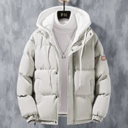 Male Coat Windbreaker Jackets For Men Fashion Parkas Autumn Winter Overcoat Men's Casual Jacket Keep Warm Windproof Hombre New