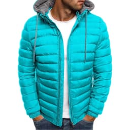 Men's Jacket Parkas Autumn Winter Comfort Warm Hooded Jackets Coats Casual Solid Long Sleeve Windbreak Parka S-3XL Men's Coat