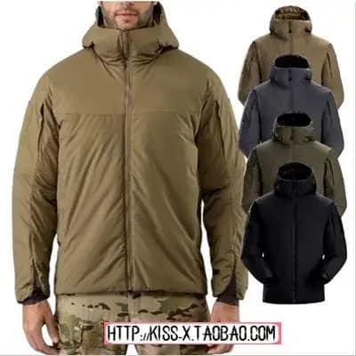 2026 Leaf Cold WX Hoody LT Gen2 Hooded Warm Cotton Jacket Military Version Casual Style Regular Length Zipper Closure