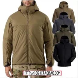 2026 Leaf Cold WX Hoody LT Gen2 Hooded Warm Cotton Jacket Military Version Casual Style Regular Length Zipper Closure