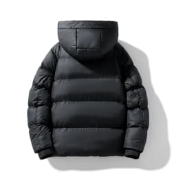 Mens Womens Winter Jacket Parkas Men Casual Loose Thicken Warm Mens Parkas Solid Stand Collar Winter Windproof Fashion WarmCoat
