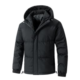 Autumn Hooded Casual Brand Windproof Outwear Hat Parkas New Winter Jacket Male Men Warm Waterproof Parkas Jacket Coat Mens